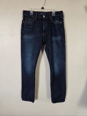 Levi's Japanese Blue Label Made & Crafted Studio Taper Blue Jeans Size 30